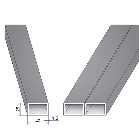 Профиль 40х25х1
