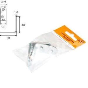 Уголок мебельный 40*40*20 (серый) (комп. 2шт) 5152***