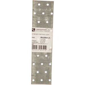 Пластина соед. оцинк. 200х50хх2