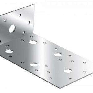 Крепежный уголок оцинк..ассиметричный 60*150*90х2