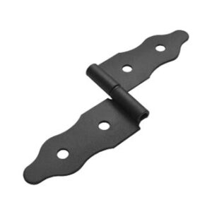 Петля фигурная 90х260 левая /черная/ 4723