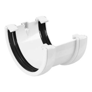 Соединитель желоба белый DEVOREX CLASSIC 120