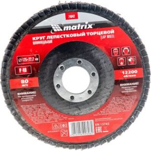 Круг лепестковый торцевой