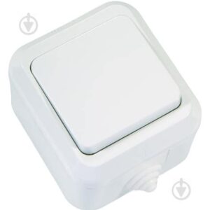 Выключатель 1-кл. ОП п/герм.бел.MAKEL 18300