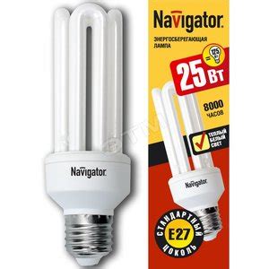 Лампа Navigator +CL (КЛЛ с ЭПРА) C35-09-827-E27