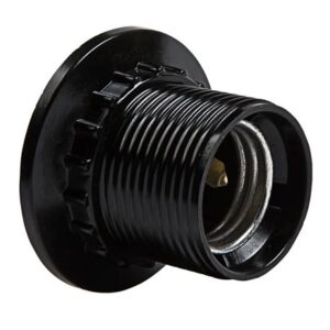 Патрон карболитовый Е27 с кольцом. Н12РП 3350012