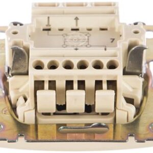 Переключатель механ. 1-кл СП Valena перекрест. (сл.кость) 774307