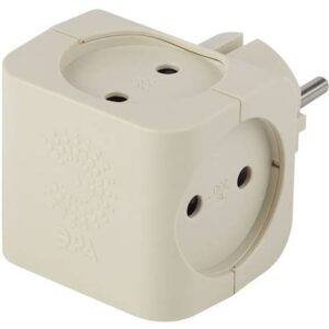 Тройник Era SP-4-1 Слон. кость 38150