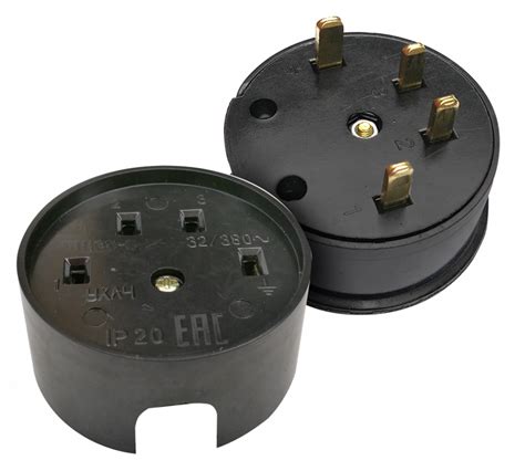 Разъем РШ-ВШ30 380V/25А 4 гнезда (С3 30) 18120001
