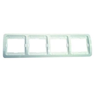 Рамка 4-м Мимоза 32039 крем