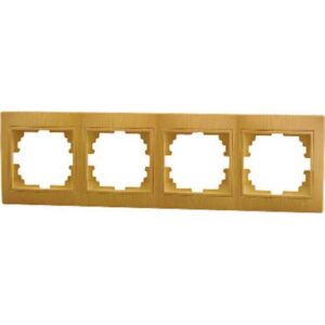 Рамка 4-м Мира гориз. ольха 701-0701-149