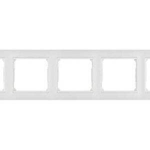 Рамка Valena 5 пост. гор. белая 774455
