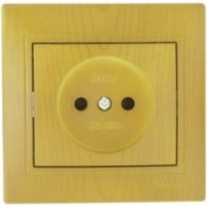 Розетка 1-м СП Мира б/з керам. ольха 701-0701-121
