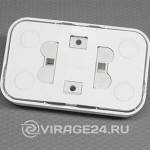 Розетка SIVA USTU бел. о/п 2-ая б/з 45117