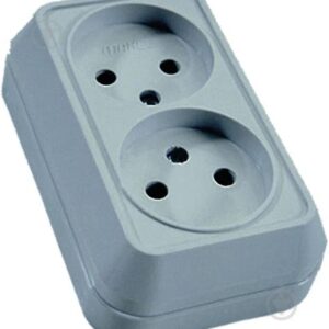 Розетка М SIVA USTU крем о/п с/з 45208