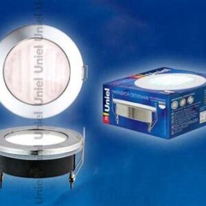 Светильник GX53/H5 CHROME(хром) с/ламп.9W4200К UNIEL 06691