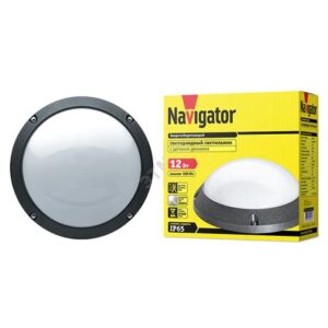 Светильник LED Navig. PR1-12w сенс черн.94845