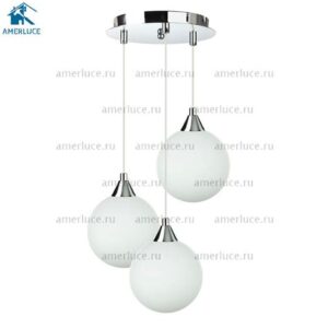 Светильник АКЦЕНТ "Crystal" 301 хром/цвет.встр.квадр.со стекло "хамелион R50E14