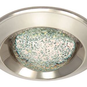 Светильник АКЦЕНТ 16001XQ жемчуж. хром/хром встр.12В 500W GU5.3