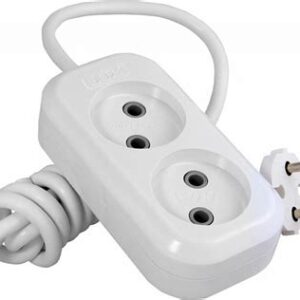 Удлинитель сетевой LUX У2-0 2-местный б/заз. 250В 10А