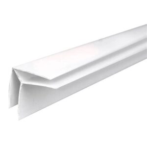 Угол ПВХ наружный 10мм белый 3м ИДЕАЛ 579 1016366