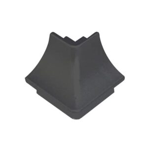 Угол наружный Венген черный к плинтусу д/столешницы Идеал