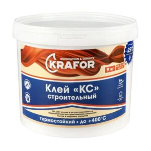 Клей универсальный "КС" 9 кг. "KRAFOR" 44979