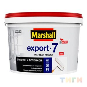 Краска MARSHALL EXPORT-7 BW 9л д/внутренниих работ матовая
