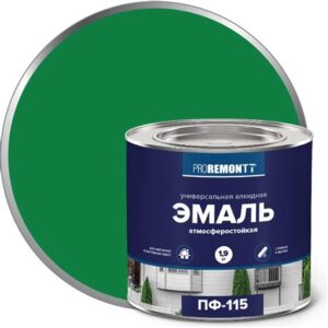Эмаль ПФ-115 ярко-зеленая  1
