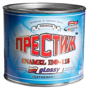 Эмаль ПФ-115 черная 1