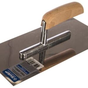 Гладилка нерж. ЗУБР ПРОФЕССИОНАЛ с дер. ручкой