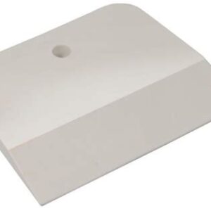 Шпатель резиновый белый 60мм 1668 06862