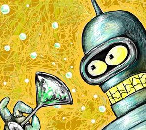 ОБОИ Futurama 1369-4 (0