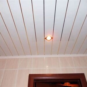 Панель Виниловая реечный потолок "Экстра" б/вставок 3000*200мм алюминий