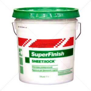 Шпатлевка SHEETROCK 28кг. ведро зелен.крышка  7392