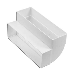 Колено плоское вертикальное 620 КВП 2786