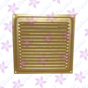 Решетка вентиляционная 175*175 (коричн. металл)  9219