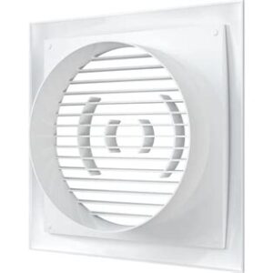 Решетка вентиляционная приточно-вытяжная с фланцем 1515РС10Ф 3335