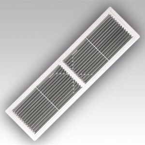 Решетка пластмаст.переточная вентил. 4513РП (бел.) 5070