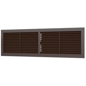 Решетка пластмаст.переточная вентил. 4513РП (кор.) 4815