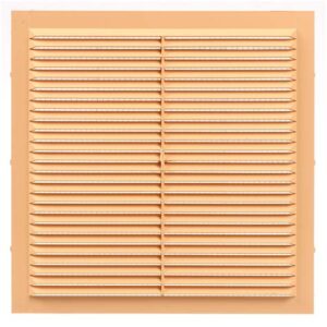 Решетка с москитной сеткой 2323С беж. 7752