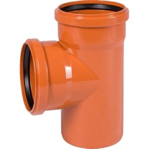 Тройник 110х110*87 КРАСНЫЙ   483890 200311087