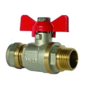 Кран шаровый 16х1/2" Цанга-НР