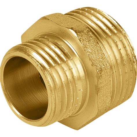 Ниппель переходной 3/4"х1/2" НР-НР (5580)