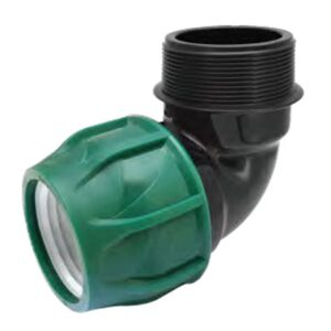 ПЭ Отвод НР 63х2"