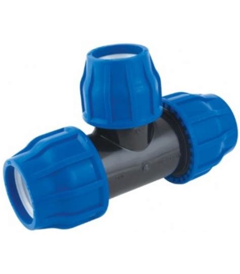 ПЭ Тройник 25х25х25 30220 (ПНД)