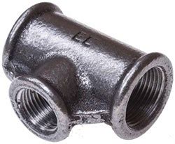 Тройник ВР 1" ЧЕРНЫЙ