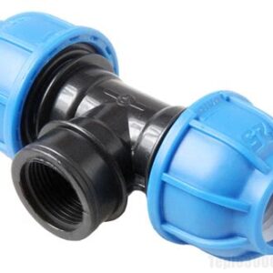 Тройник пер. ВР 2"х1 1/2"х2" ЧЕРНЫЙ