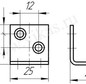 Уголок 26х26 ЦхЦ
