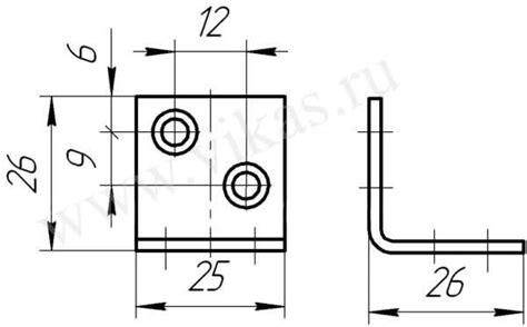 Уголок 26х26 ЦхЦ